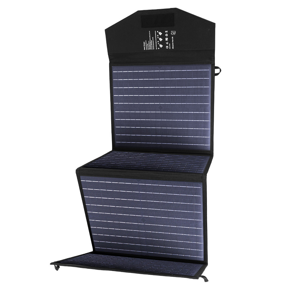 80w Portable solar charger portable Folding flexible solar Panel with DC/USB-A(QC3.0)/USB-A Output for Home/outdoor / US Stock / 3-5 working days arri