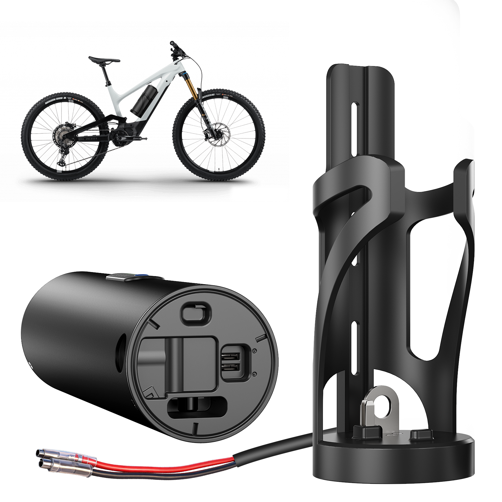 Bottle Ebike battery 36V 48V 7AH 10.5AH mini Bottle li-ion Ebike battery pack AKKU For 250W 300W 350W 500W Motor with 2A charger【EU Stock】