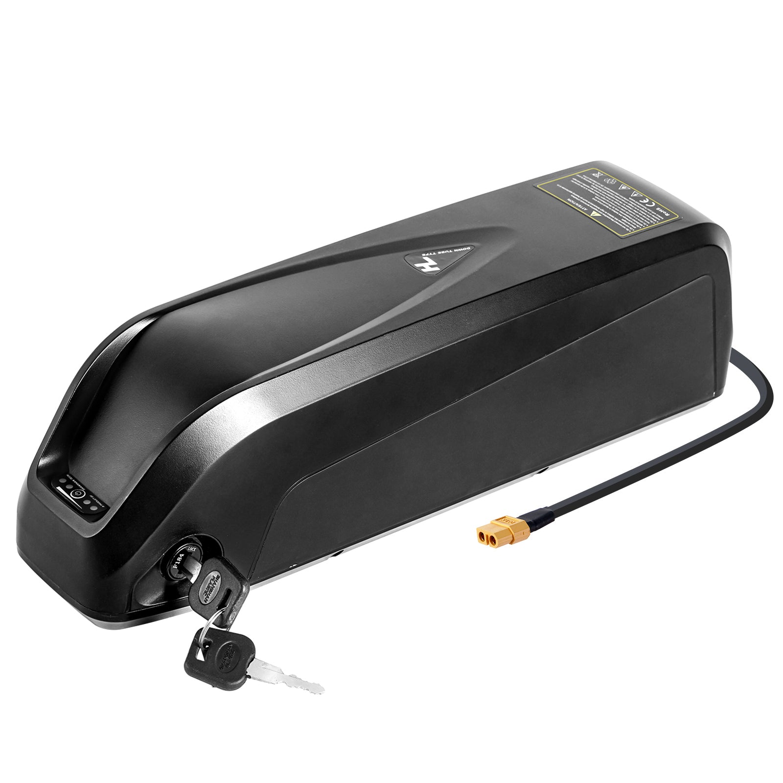 Hailong S039-B battery 48V 52V 13Ah 14.5AH BMS30A for 0-1000w Bafang BBSHD motor with 2A charger【CA STOCK】