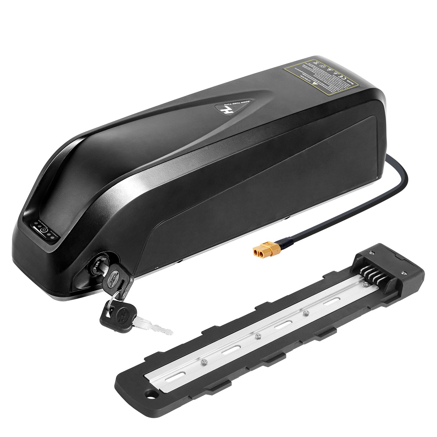 Hailong S039-B battery 48V 52V 13Ah 14.5AH BMS30A for 0-1000w Bafang BBSHD motor with 2A charger【CA STOCK】