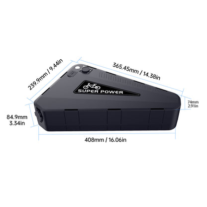 Triangle Battery P101 72V 20AH BMS60A LG5000 Cells Li-ion EBike Battery For 500W 750W 1000W 1500W 2000W 2500W 3000W Motor