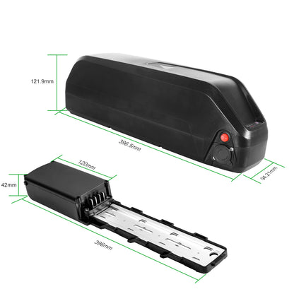 V8 EBike battery replacement 48V 20AH BMS50A ebike battery by 21700 LG5000mAh cells with 3A charger for 0-750W-1000W-1500W motor for ebike battery replacement【EU Stock】