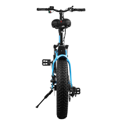 SK01 Folding E-Bike 250W Motor, Power Assist,4" Fat Tires, 20" Wheels, Removable 36V 15Ah Lithium Ion Battery, Dual Disc Brakes, 7-Speed SIS Shifting 