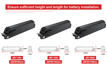 36V 13AH BMS20A Dorado Bicycle lithium battery 18650 2500mAh Cells for 0-500w motor with 2A charger/EU stock/3-5days arrive/Free shipping