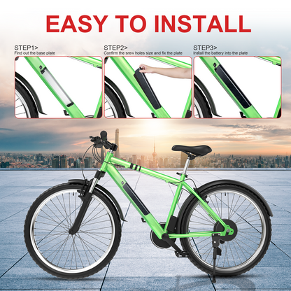 36V 13AH BMS20A Dorado Bicycle lithium battery 18650 2500mAh Cells for 0-500w motor with 2A charger/EU stock/3-5days arrive/Free shipping