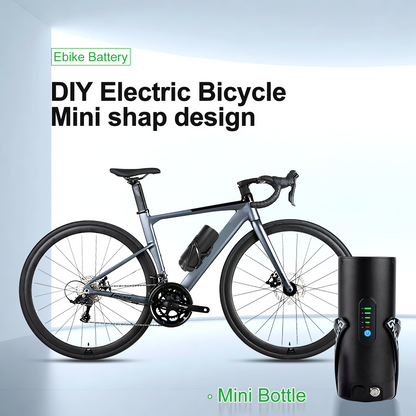 36V 48V 7AH 10.5AH mini Bottle Ebike battery For 250W 350W 500W Motor with 2A charger【EU stock】