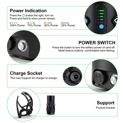 36V 48V 7AH 10.5AH mini Bottle Ebike battery For 250W 350W 500W Motor with 2A charger【EU stock】