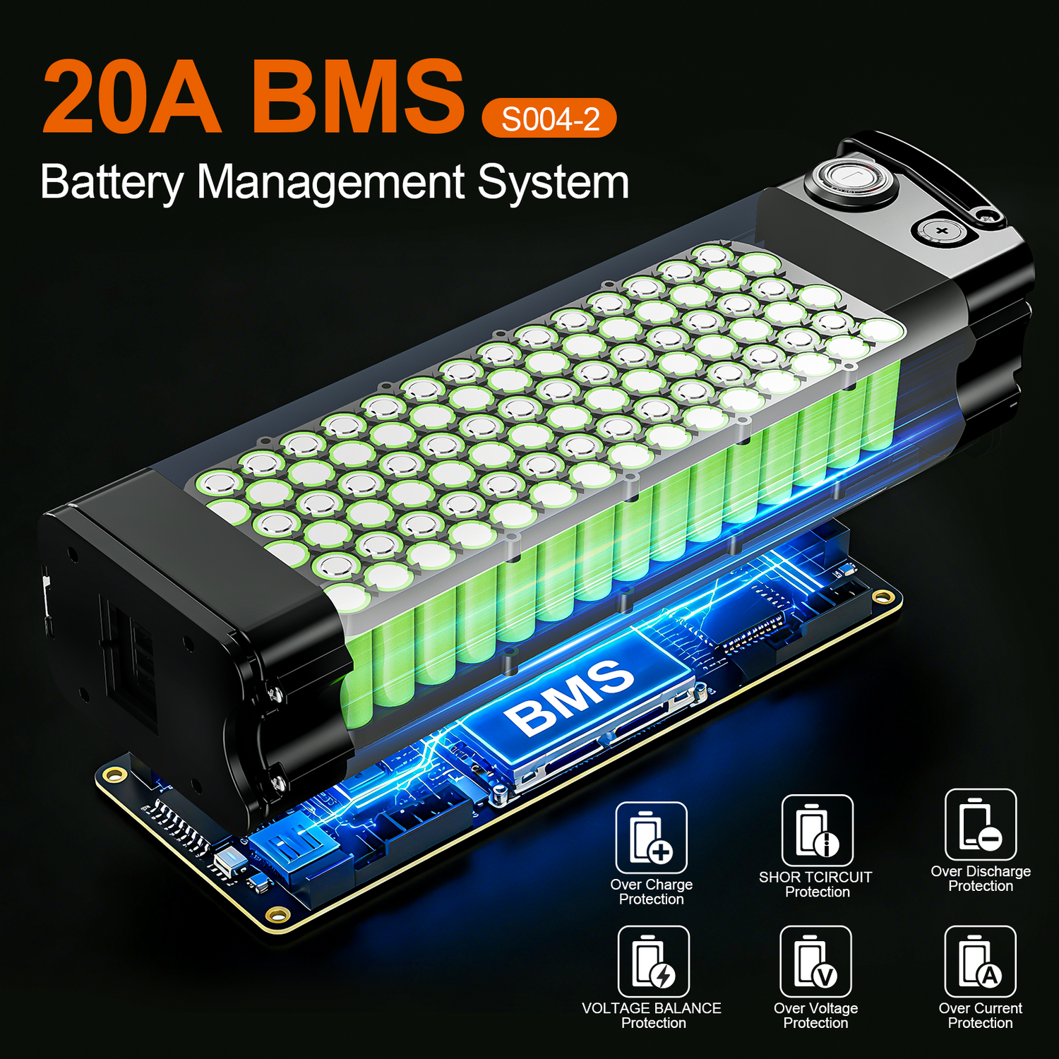 36V 13Ah Silverfish Bicycle lithium battery for 0-500w motor with 2A charger /EU Stock/Free shipping/3-5days arrive
