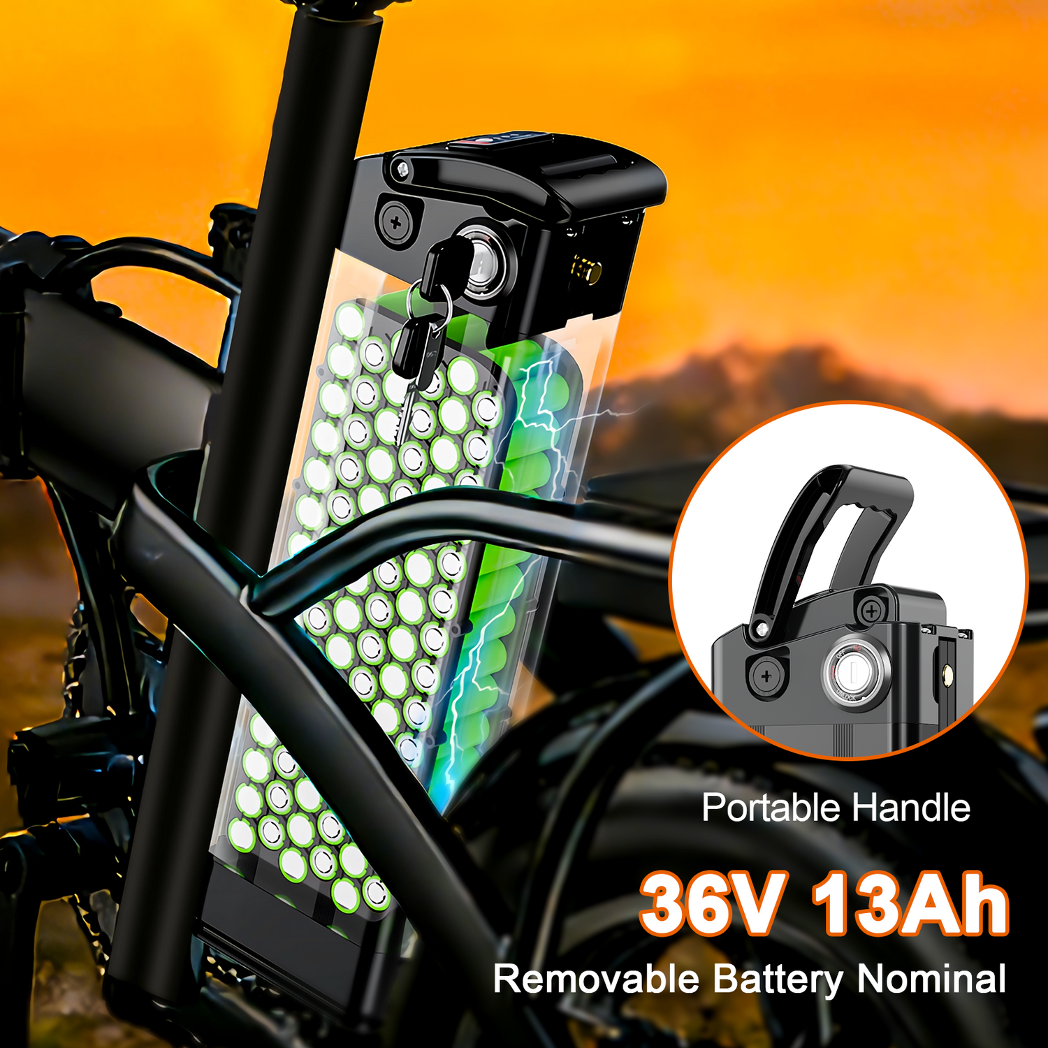 36V 17.5Ah（BMS20A) Silverfish Bicycle lithium battery for 0-500w motor with 2A charger /EU Stock/Free shipping/3-5days arrive