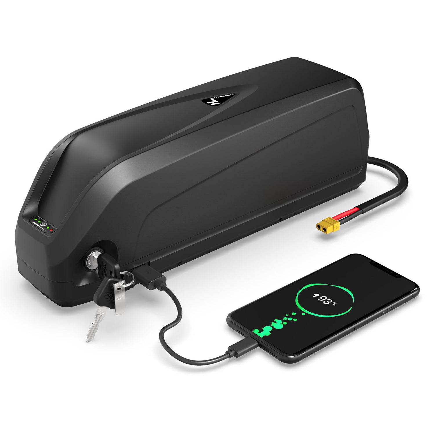 48V 20AH Hailong EBike Battery BMS50A 21700 LG5000 EBike Battery 4 PIN Mounting Base For 0-1500W Motor 【UK STOCK】