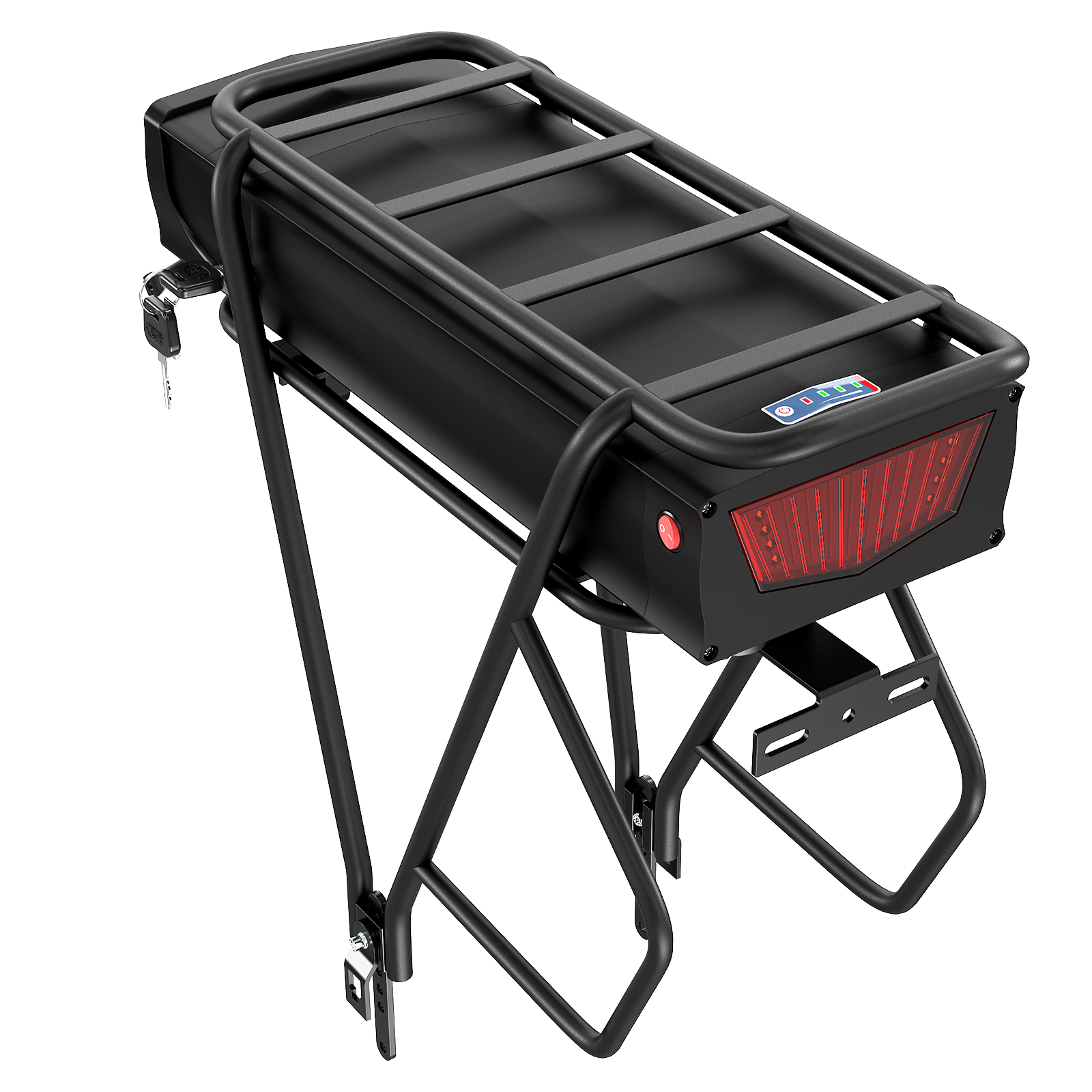 48V 20AH BMS30A Rear Rack Ebike Battery Pack for 500W 750W 1000W Motor【EU Stock】