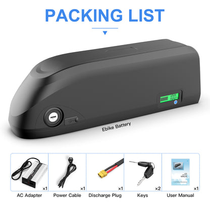 48V 52V  20Ah Samsung/LG cells Ebike battery For Rad Power Bike For 0-1500W  Motor【USA Stock】