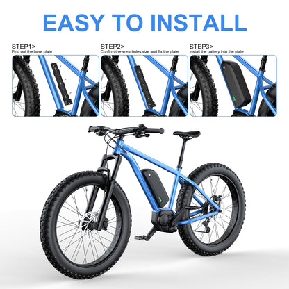 48V 52V  20Ah Samsung/LG cells Ebike battery For Rad Power Bike For 0-1500W  Motor【USA Stock】